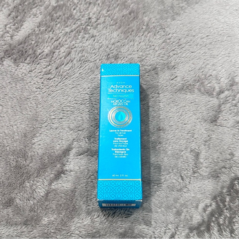 Avon Advance Techniques Moroccan Argan Oil Hair Treatment - Blue